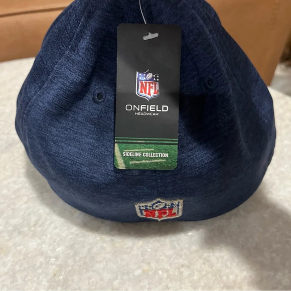 New England Patriots New Era 39THIRTY NFL Official Sideline Road Cap Med/large - Picture 3 of 7